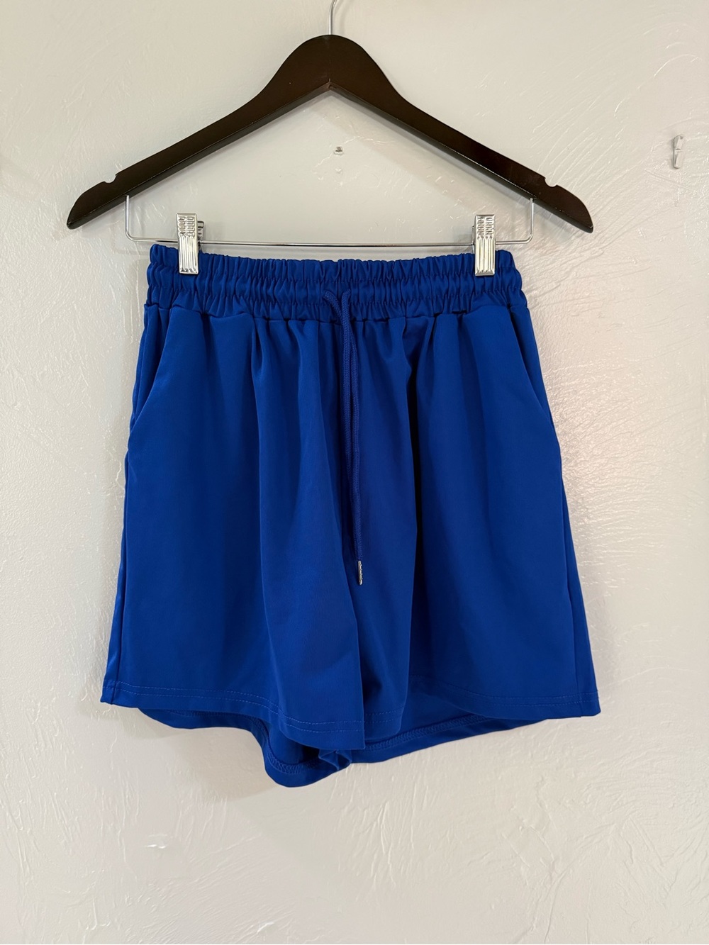 Royal Blue Flowy Athletic Shorts – Women’s Medium